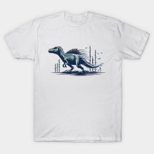 Minimalistic Spinosaurus T-Shirt